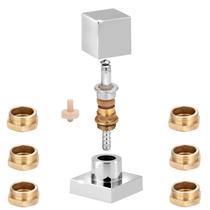Kit Reparo Salva Registro Quadrado Chuveiro 7x1 Universal Cr