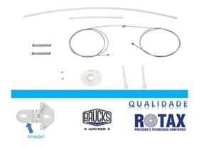 Kit Reparo Santana G3 Traseiro Esquerdo para Máquina Vidro Elétrico 0120,10076