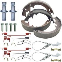 Kit reparo + sapata patim lona + do tambor campana freio traseiro ford f250 f350 1998 a 2019