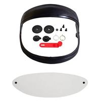 Kit Reparo Suporte Pala Viseira Capacete San Marino Completo - MOTOVISOR