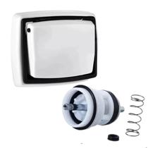 Kit Reparo Válvula Descarga Hydra Max 2550 + Canopla Branca