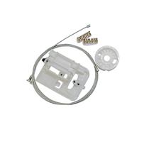 Kit Reparo Vidro Eletrico Dianteiro Esquerdo Mobi C/ Arraste