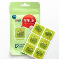 Kit Repelente Adesivo Repellik 12h Proteção Bebês LIKLUC Kit Repelente Adesivo Repellik 12h Proteção Bebês LIKLUC