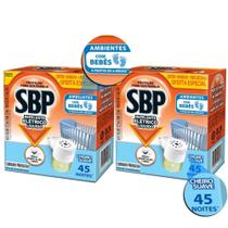 Kit Repelente Elétrico Líquido Sbp Cheiro Suave 32,9ml Com 2 Kit Repelente Elétrico Líquido Sbp Cheiro Suave 32,9ml Com 2