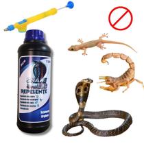Kit Repelente Produto Espanta Cobras Casa/Como Expulsar Dica - Snakeshield