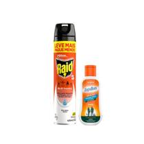 Kit Repelente Repellere Family 100ml + Inseticida Raid Multi Insetos 420ml