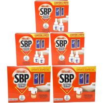 Kit Repelente Sbp Elétrico 45 Noites 2 Aparelho + 8 Refis Kit Repelente Sbp Elétrico 45 Noites 2 Aparelho + 8 Refis