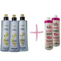 Kit Reposição de Aminoácidos Mairibel + Shampoo e Condicionador 1l