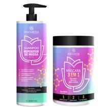 Kit Reposição De Massa 3 Em 1 Dolce Rosa Profissional 1 Kg