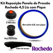 Kit Reposição Panela de Pressão Rochedo 4,5 Lts com Pique