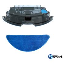Kit reposição para Robô Aspirador KABUM! smart 500/700 - 1 Reservatório de Água + 2 Panos de Limpeza - KSHPR193
