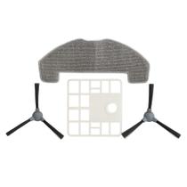 Kit Reposição para Robô Aspirador Panda Plus AMGR1 com 2 Escovas Filtro HEPA e Mop