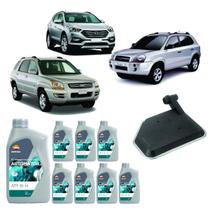 KIT REPSOL/TECFIL Kit Filtro+Óleo Câmbio Automático Sportage Tucson Santa Fé