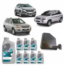 KIT REPSOL/WEGA Kit Filtro+Óleo Câmbio Automático Sportage Tucson Santa Fé
