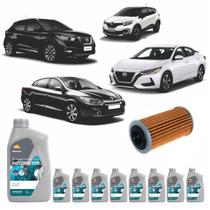 KIT REPSOL/WEGA Kit Troca óleo+Filtro Câmbio Automático Kicks Sentra CVT NS3