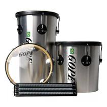 Kit Resenha Gope Pandeiro Rebolo Repique de Mão e Reco Reco Kit Resenha Gope Pandeiro Rebolo Repique de Mão e Reco Reco