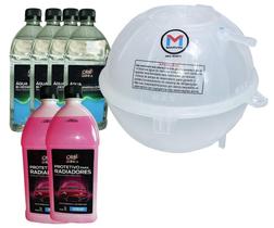 Kit reservatorio de agua radiador e tampa e aditivo e agua fox motor 1.0 e 1.6 2010 2011 2012 2013 Kit reservatorio de agua radiador e tampa e aditivo e agua fox motor 1.0 e 1.6 2010 2011 2012 2013
