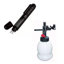 KIT Reservatório de reabastecimento para sangrador de freios + Caneta Test. de fluid. de freio - Delta KIT Reservatório de reabastecimento para sangrador de freios + Caneta Test. de fluid. de freio - Delta