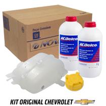 Kit Reservatorio Tampa Aditivos Agua Do Radiador com Ar Prisma agile celta montana