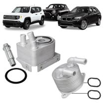 Kit Resfriador Óleo Câmbio e Motor Jeep BMW Mini 2017 2018 Kit Resfriador Óleo Câmbio e Motor Jeep BMW Mini 2017 2018