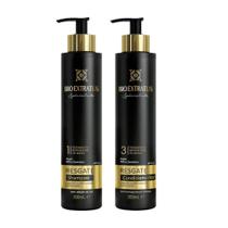 Kit Resgate 1 Shampoo 300ml 1 Condicionador 300ml Bio Extratus