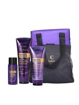 KIT RESGATE IMEDIATO SHAMP 250ML + COND200ML +ÁGUA 150 + bolsa