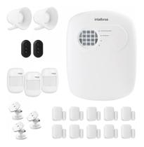 Kit Residencial Alarme Intelbras Sem Fio Master 13 Sensores Kit Residencial Alarme Intelbras Sem Fio Master 13 Sensores
