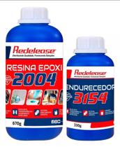 Kit resina epoxi 2004 baixa viscosidade