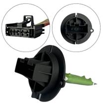 Kit Resistência E Conector Ar Condicionado Peugeot 206 307 Kit Resistência E Conector Ar Condicionado Peugeot 206 307