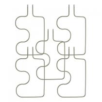 Kit Resistência Inferior Para Forno SMART60S 110V - 5 Peças Verde 110V Kit Resistência Inferior Para Forno SMART60S 110V - 5 Peças Verde 110V