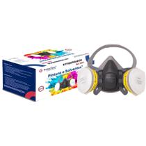 Kit Respirador / Máscara Protecface 7600 Com Filtros Vo/ga Kit Respirador / Máscara Protecface 7600 Com Filtros Vo/ga
