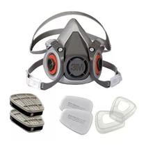 Kit respirador serie 6200 - 3m premium