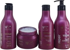 Kit Restaura Cabelos Allrepair Sh Mas Con Leav (300ml) WF