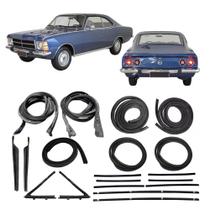 Kit Restauração Borracha Porta Vidro Opala 2 Portas 1978 79 Kit Restauração Borracha Porta Vidro Opala 2 Portas 1978 79