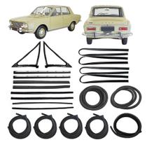 Kit Restauração Borracha Porta Vidro Pestana Corcel 1 4 Pts Kit Restauração Borracha Porta Vidro Pestana Corcel 1 4 Pts