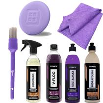 Kit Restauração de Couro e Lavagem Vonixx Kit Restauração de Couro e Lavagem Vonixx