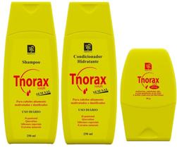Kit restaurador capilar tnorax max (shampoo+condic.+ tonico) natuflores Kit restaurador capilar tnorax max (shampoo+condic.+ tonico) natuflores