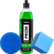 Kit Restaurador de Vidros Prizm 500ml + Espuma Aplicadora Detailer - VONIXX