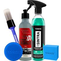 Kit Restaurador Painel Sintra Interior Detailer Automotivo