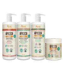 Kit Restaurador Profissional África Baobá Apse Cosmétics - 4 Itens