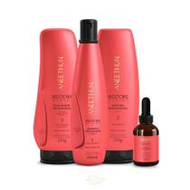Kit Restaurador Restore System Aneethun Com 4 Produtos Kit Restaurador Restore System Aneethun Com 4 Produtos