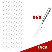 Kit Restaurante Faca De Reforçada Inox 96 Pçs Bar / Casa