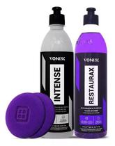 Kit restaurax intense vonixx 500ml + 02 aplicadores