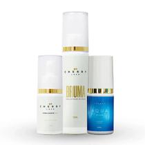 Kit Retenção Cherry Lash Bruma Finalizador Aqua Primer Cílios