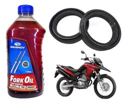 Kit Retentor Da Bengala Xre 300 + Oleo Para Garfo 10w 1lt