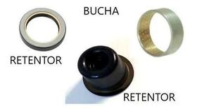 Kit Retentor Da Ponta De Eixo,bucha Reduç,cu De Burro Mf 265