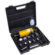 Kit Retífica Pneumática Reta Com Maleta 16 Peças Pressure Kit Retífica Pneumática Reta Com Maleta 16 Peças Pressure