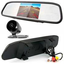 Kit Retrovisor Com Tela 4.3 pol Roadstar RS520BR Pro Line e Câmera de Ré Dinâmica RS203BR Kit Retrovisor Com Tela 4.3 pol Roadstar RS520BR Pro Line e Câmera de Ré Dinâmica RS203BR