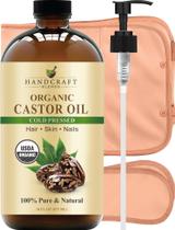 Kit Reutilizável de Envoltórios com Óleo de Rícino Handcraft Blends 473 ml Kit Reutilizável de Envoltórios com Óleo de Rícino Handcraft Blends 473 ml
