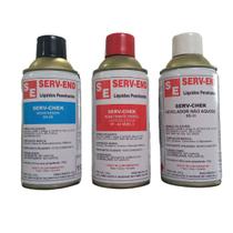 Kit Revelador de Trincas Serv-End 3 Peças VP-42 SR-60 SD-31